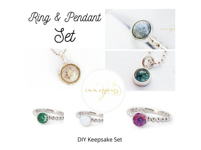 _DIY Keepsake Ring Pendant Set