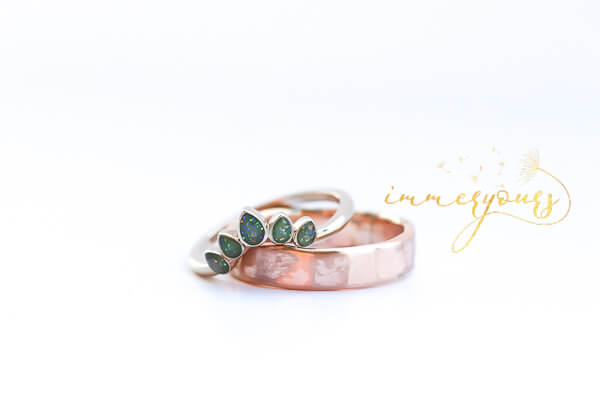Gold Ash Infused Memorial Ring Immeryours Keepsake Jewellery -19