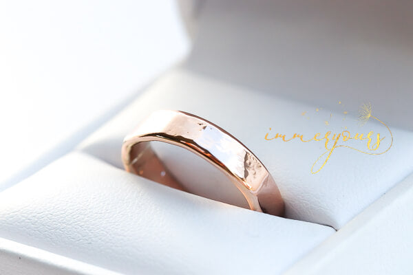 Gold Ash Infused Memorial Ring Immeryours Keepsake Jewellery -21