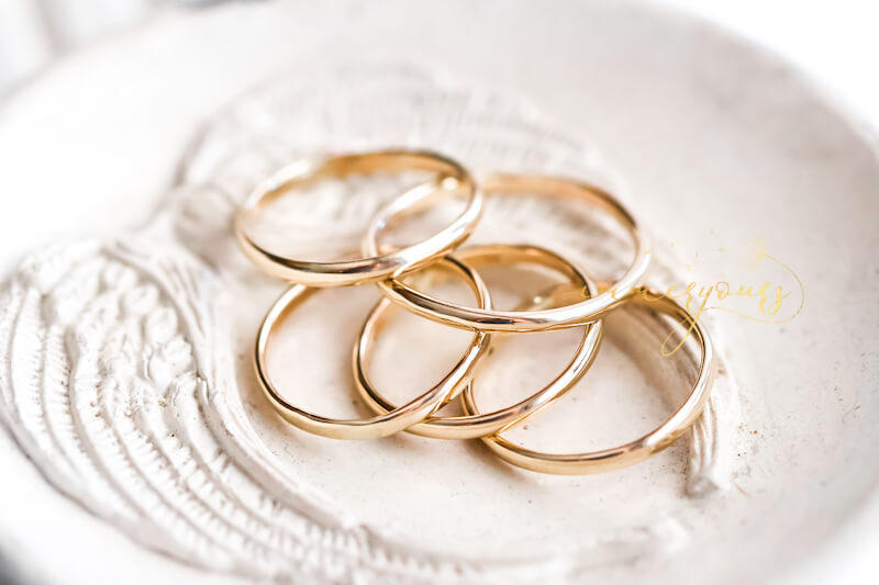 Ash Memorial Ring Band Sleek and Elegant Design