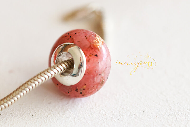 Rose-Quartz-Keepsake-Charm-with-Gold-Core-for-Ashes-Australia