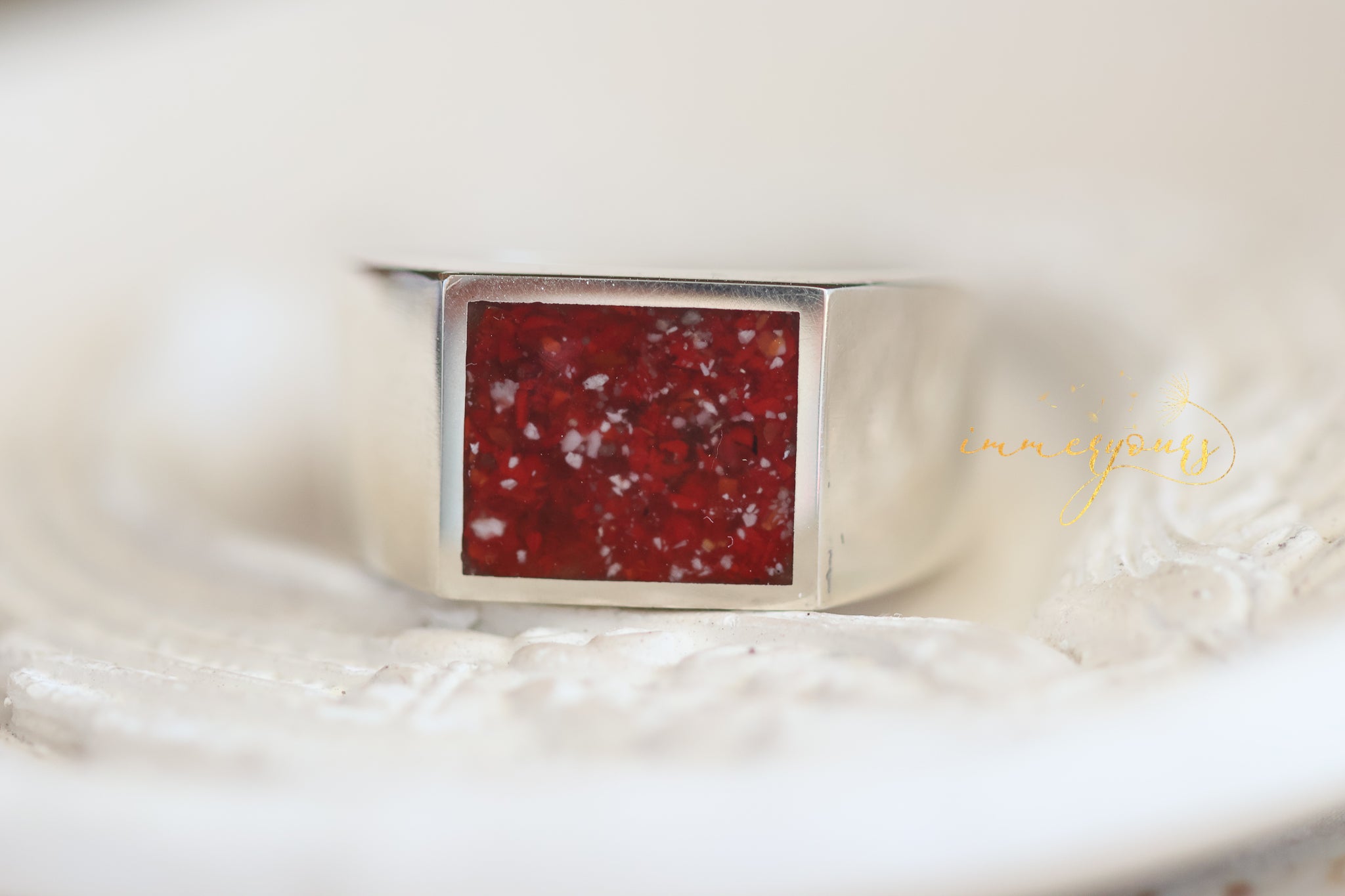 Token - Square Signet Ring