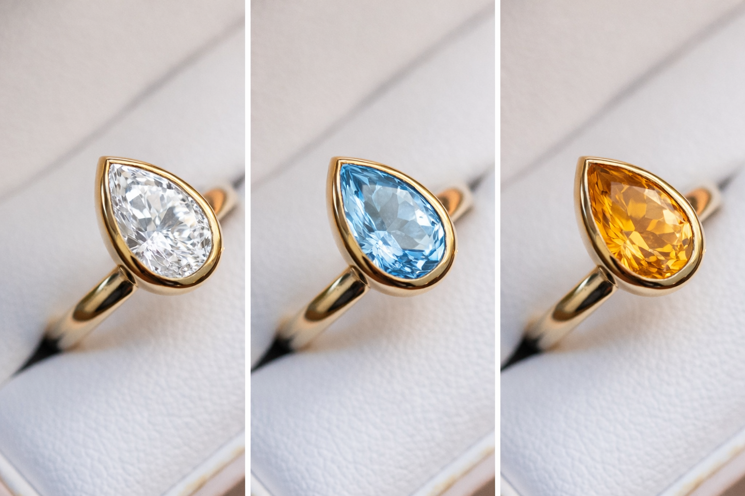 Aysha- Gemstone Memorial Keepsake Ring