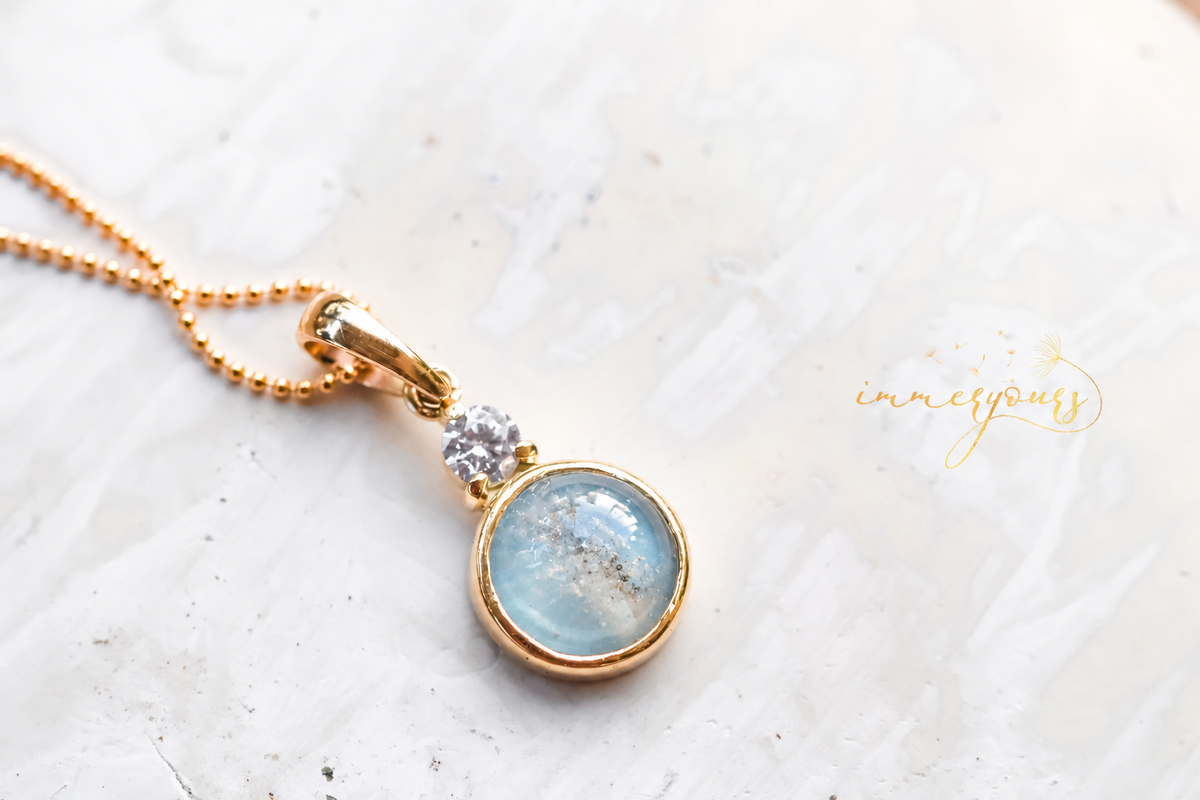 Lumen - Ash Infused Glass Pendant