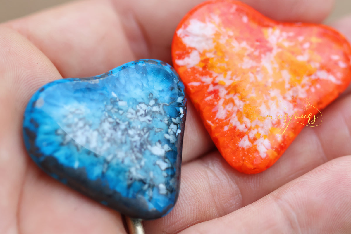 Memorial Glass - Harmony Heart