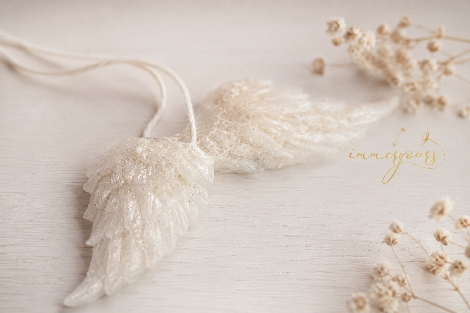 Memorial Angel Wing Keepsake Ornament