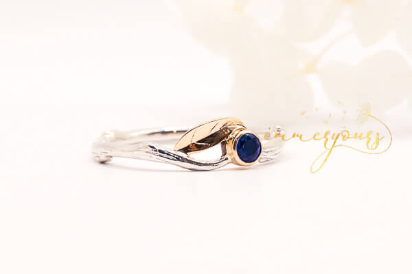 Cremation-Ash-Ring-with-blue-Sapphire