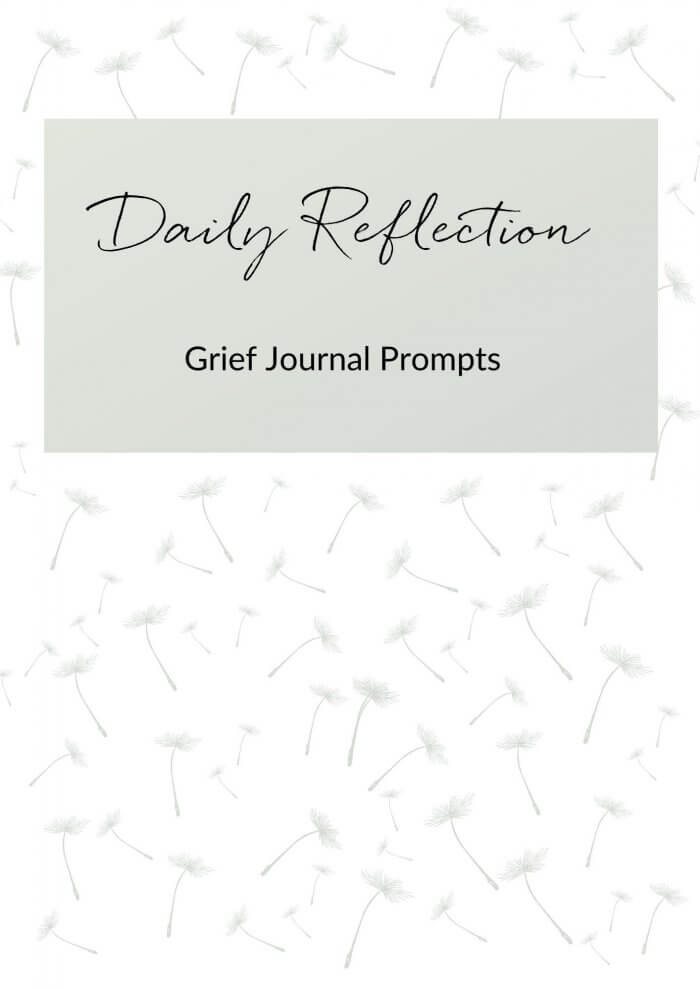 Grief Journal - Daily Prompts