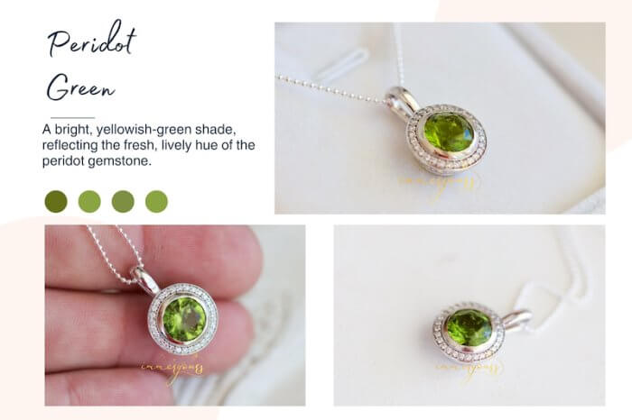 Glass Peridot Green